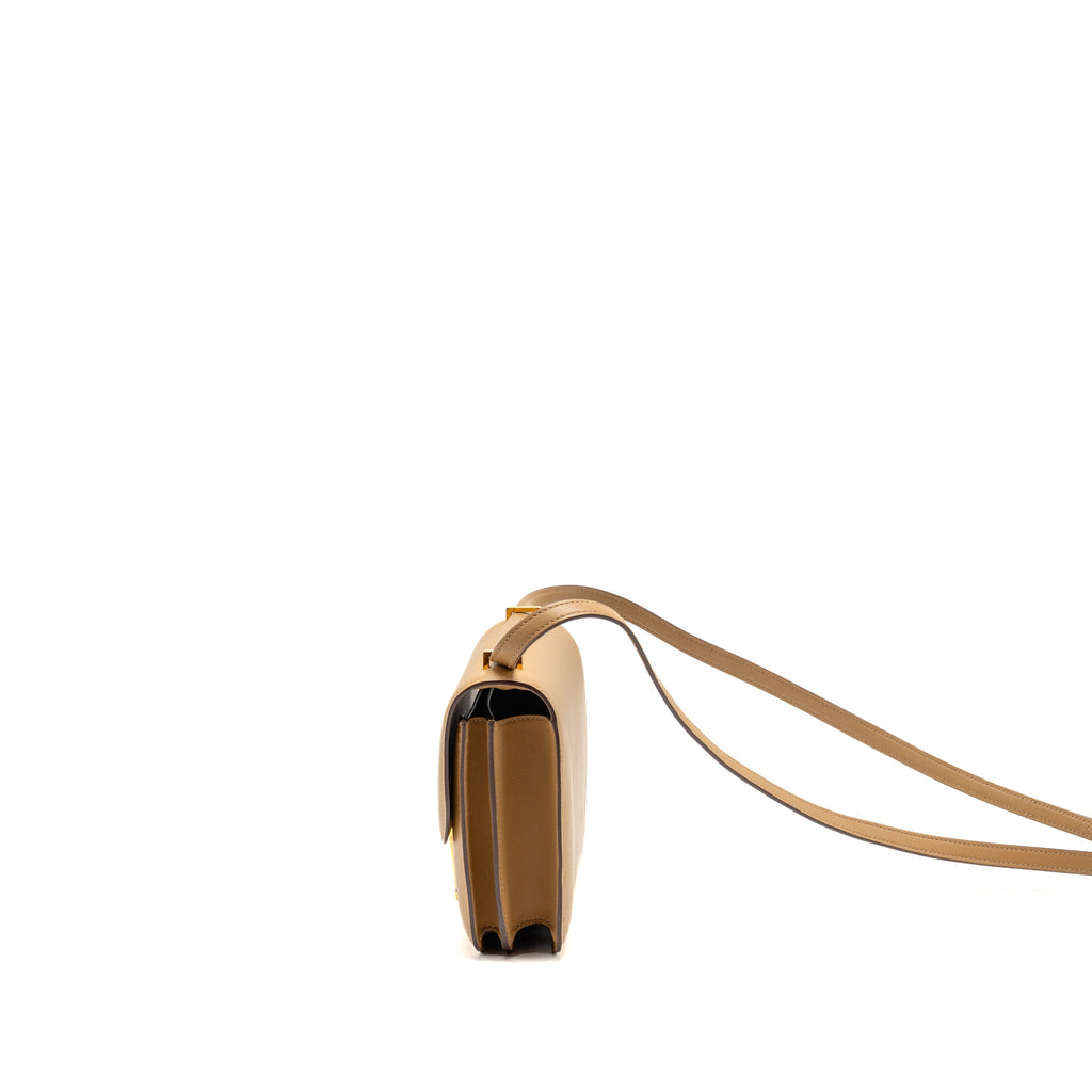 Hermes mini constance Swift biscuit GHW
