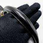 HERMES KELLY 28 BOX LEATHER BLACK GHW