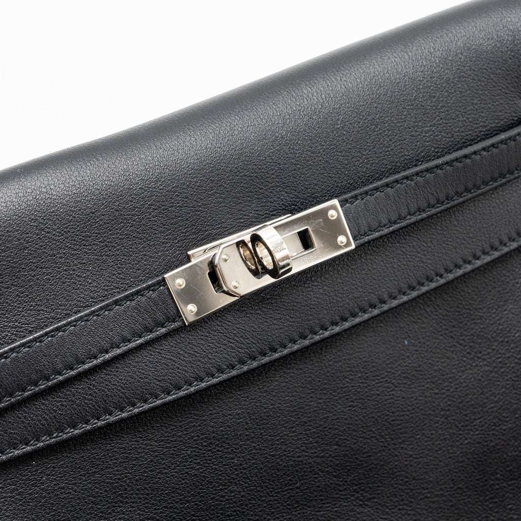 Hermes kelly Danse swift black SHW