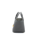 HERMES PICOTIN 18 LOCK BAG CLEMENCE GRAPHITE GHW