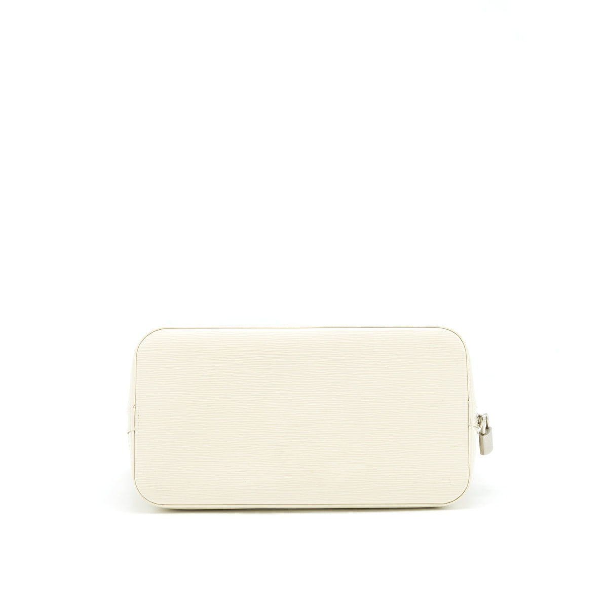 LOUIS VUITTON ALMA MM EPI LEATHER WHITE SHW
