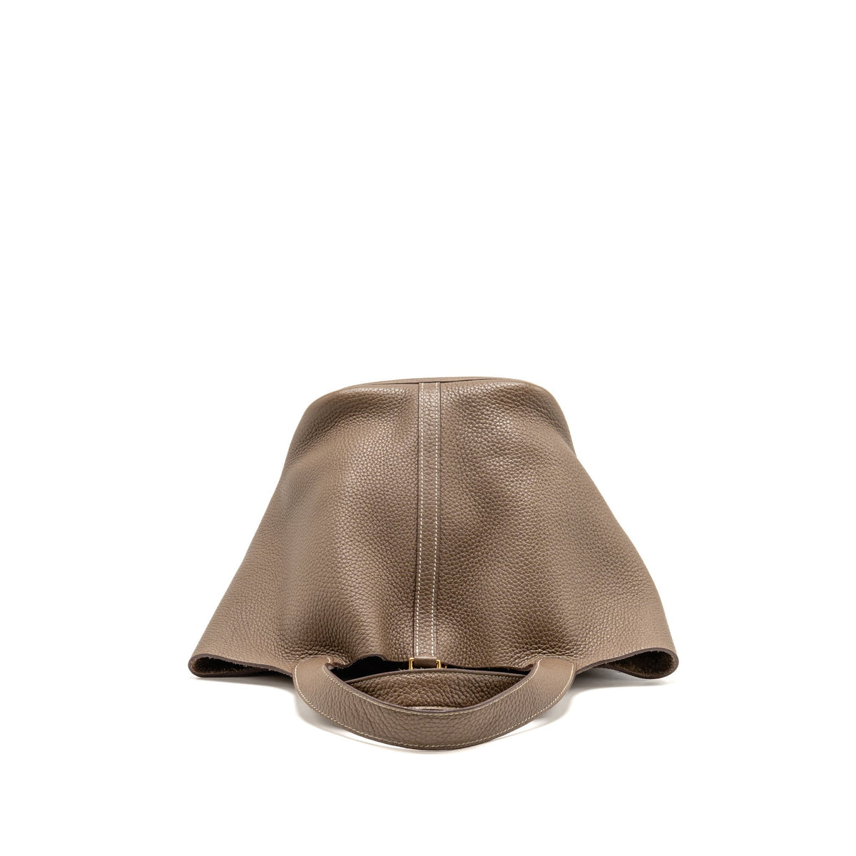 Hermes Picotin 22 Lock Bag Clemence Etoupe GHW
