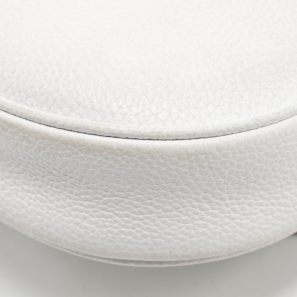 DIOR HOMME SADDLE BELT BAG CALFSKIN WHITE SHW