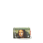 LOUIS VUITTON WALLET ON CHAIN JEFF KOONS DA VINCI LIMITED EDITION