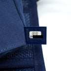 CHANEL DEAUVILLE TOTE BAG CANVAS DARK BLUE GHW
