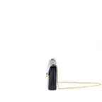 Hermes Mini Verrou Lizard Black GHW