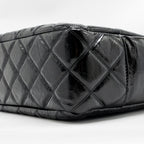 Chanel Paris-31 rue Cambon timeless shopping tote quilted shiny aged calfskin black multicoloured hardware