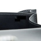 HERMES MINI CONSTANCE MONSIEUR BLACK WITH LIZARD BUCKLE / OMBRÉ