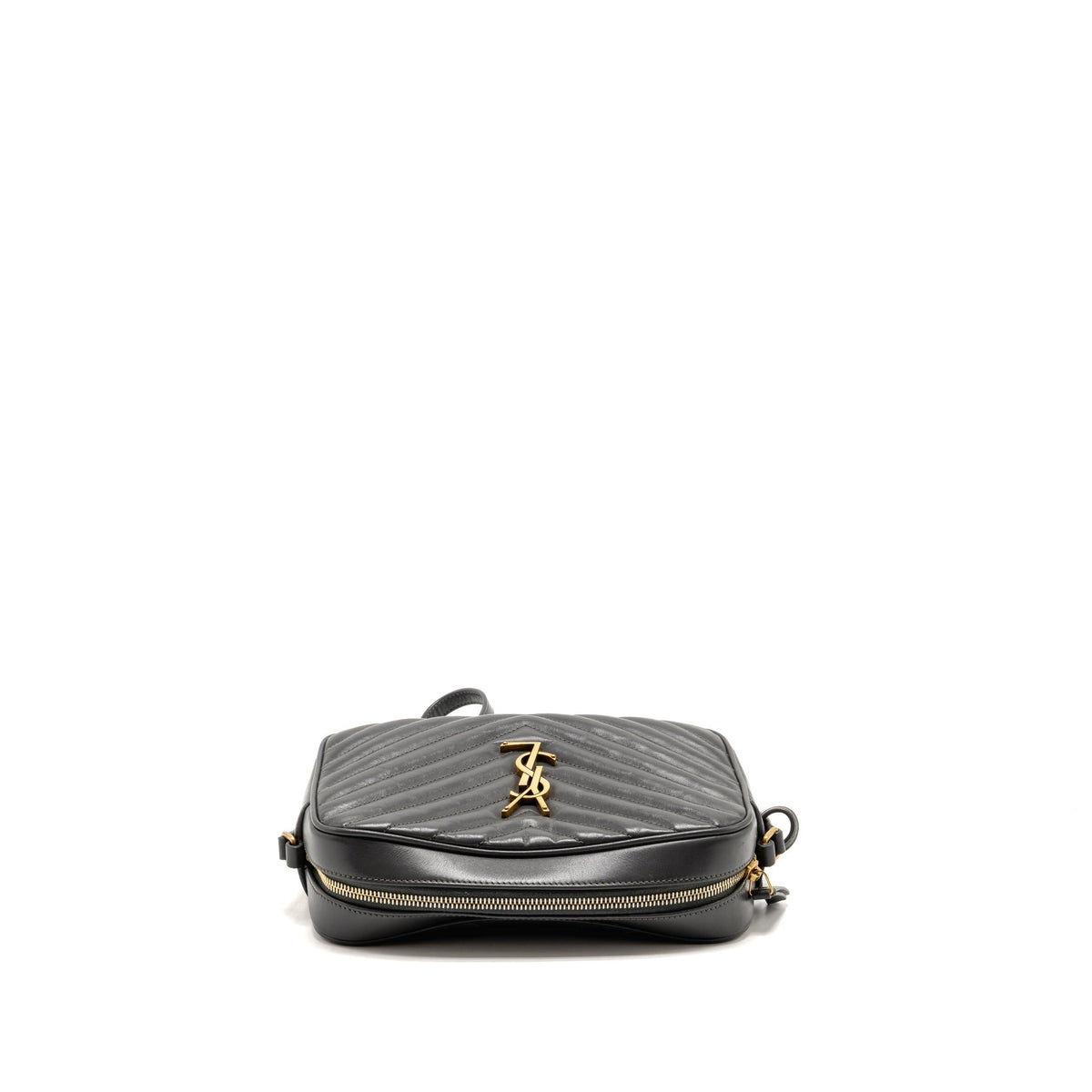 Saint Laurent/YSL Lou Camera Bag Calfskin Slight Grey GHW