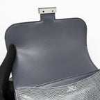 Hermes Mini Constance Lizard Niloticus Ardoise SHW