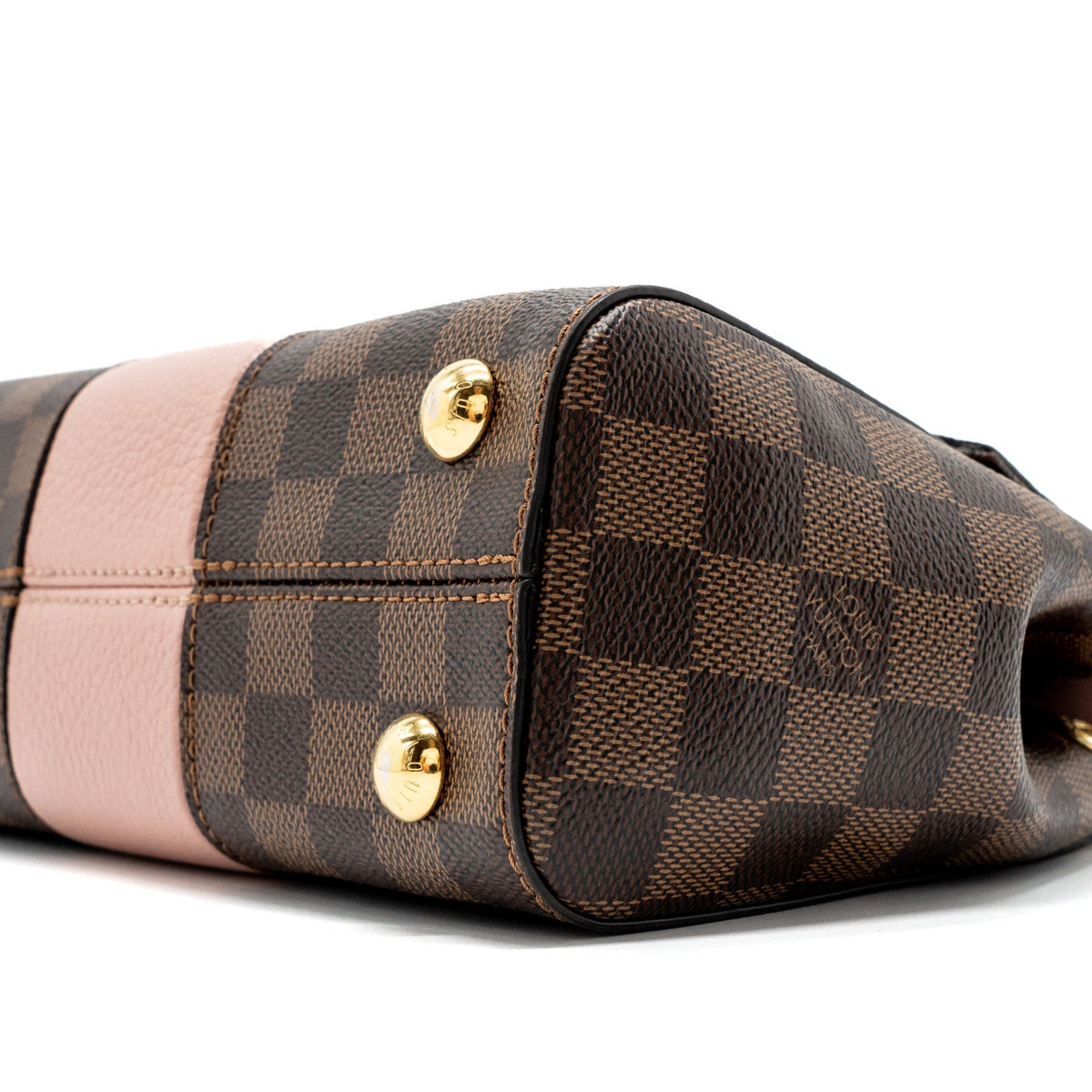 LOUIS VUITTON CLUNY BB DAMIER EBENE/PINK GHW