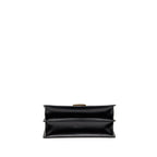 Fendi medium kan I shoulder bag FF embossed calfskin brown/black GHW