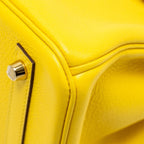 Hermes Birkin 30 Taurillon Novillo leather 9O Jaune De Naples GHW