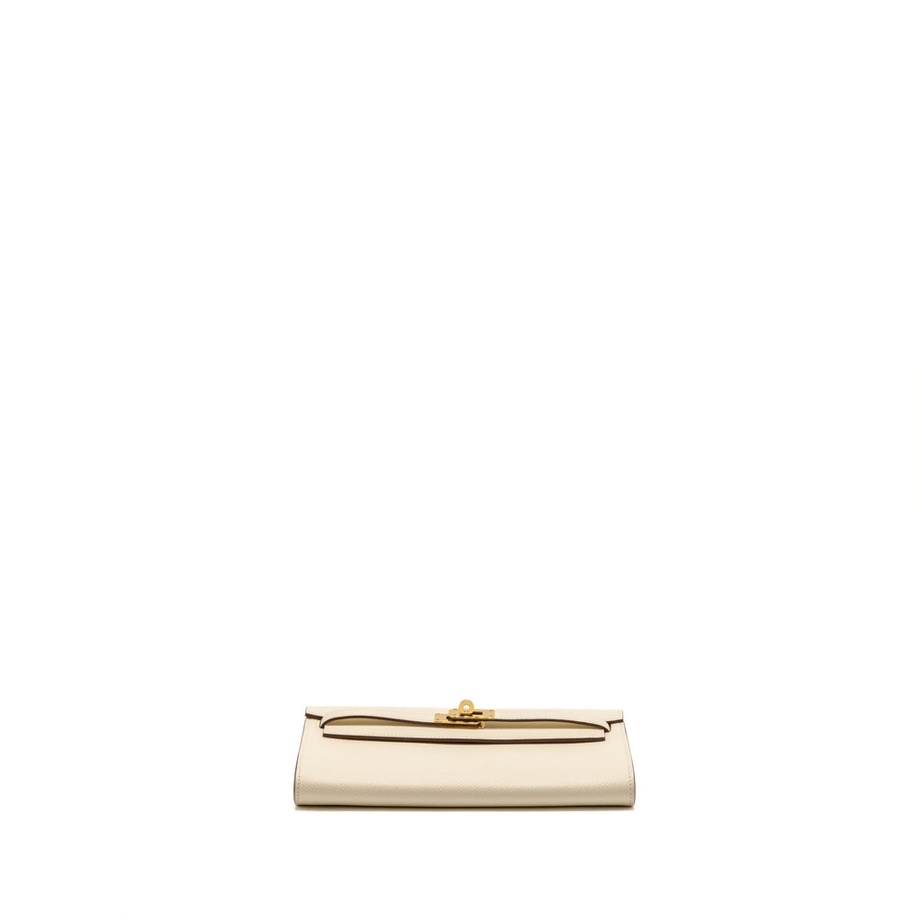 Hermes kelly to go epsom nata/sesame GHW