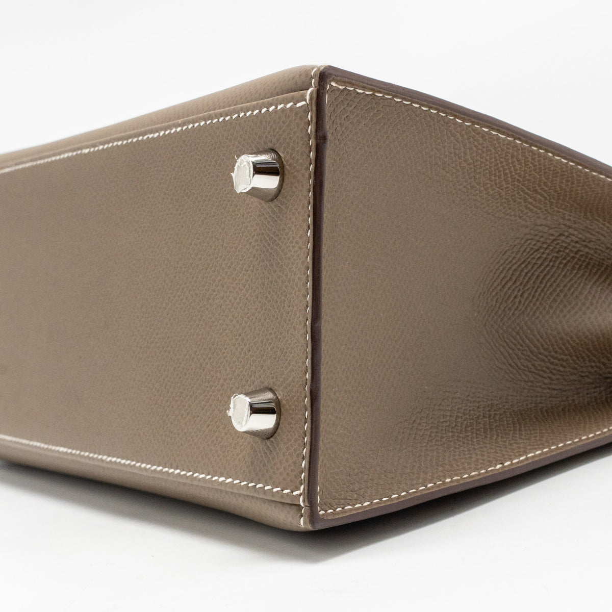 Hermes Kelly 25 Epsom Etoupe SHW
