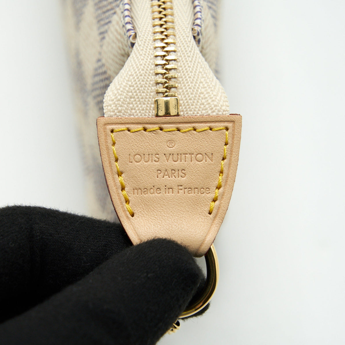 LOUIS VUITTON MINI POCHETTE ACCESSORY AZUR