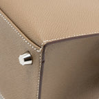 Hermes Kelly 25 Epsom Etoupe SHW