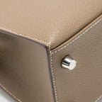 Hermes Kelly 25 Epsom Etoupe SHW
