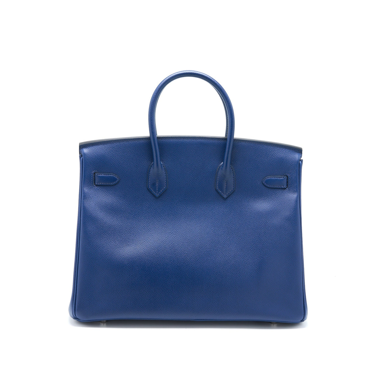 Hermes Birkin 35 Epsom Blue De Malte SHW