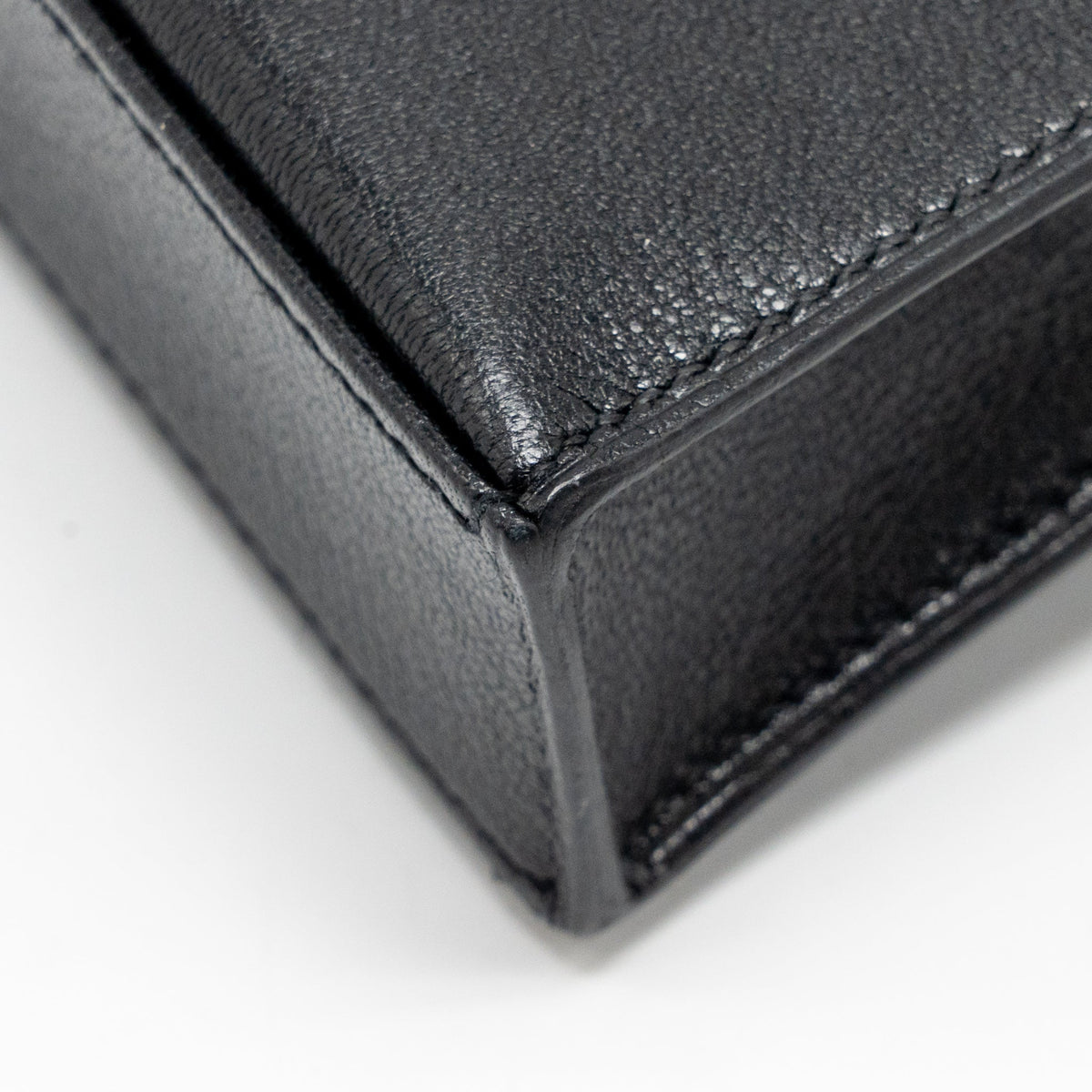 HERMES KELLY ELAN CHÈVRE CHAMKILA BLACK SHW