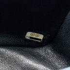 CHANEL MINI SQUARE FLAP BAG LAMBSKIN BLACK SHW