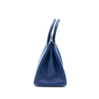 Hermes Birkin 35 Epsom Blue De Malte SHW