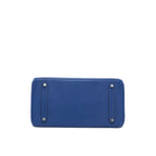 Hermes Birkin 35 Epsom Blue De Malte SHW