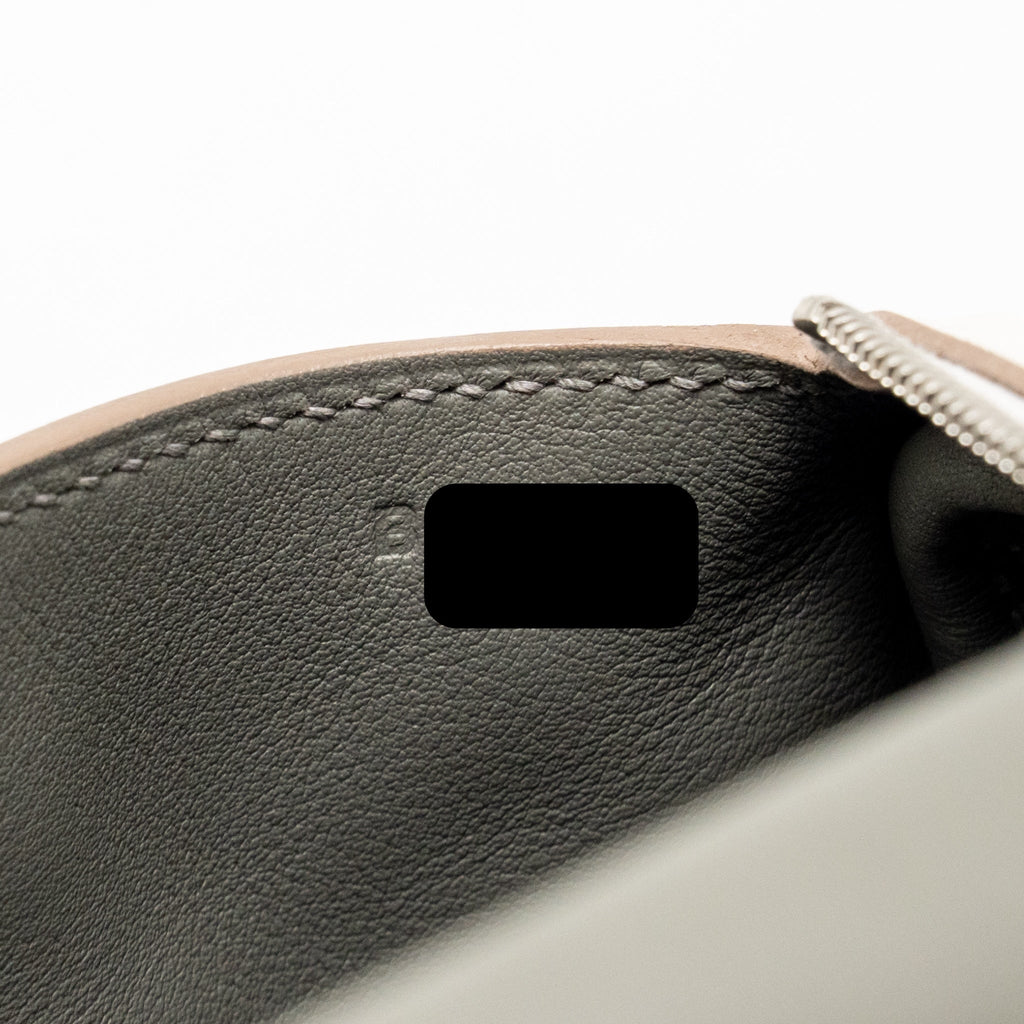 Hermes Mini Lindy Swift gris pale / gris Meyer SHW