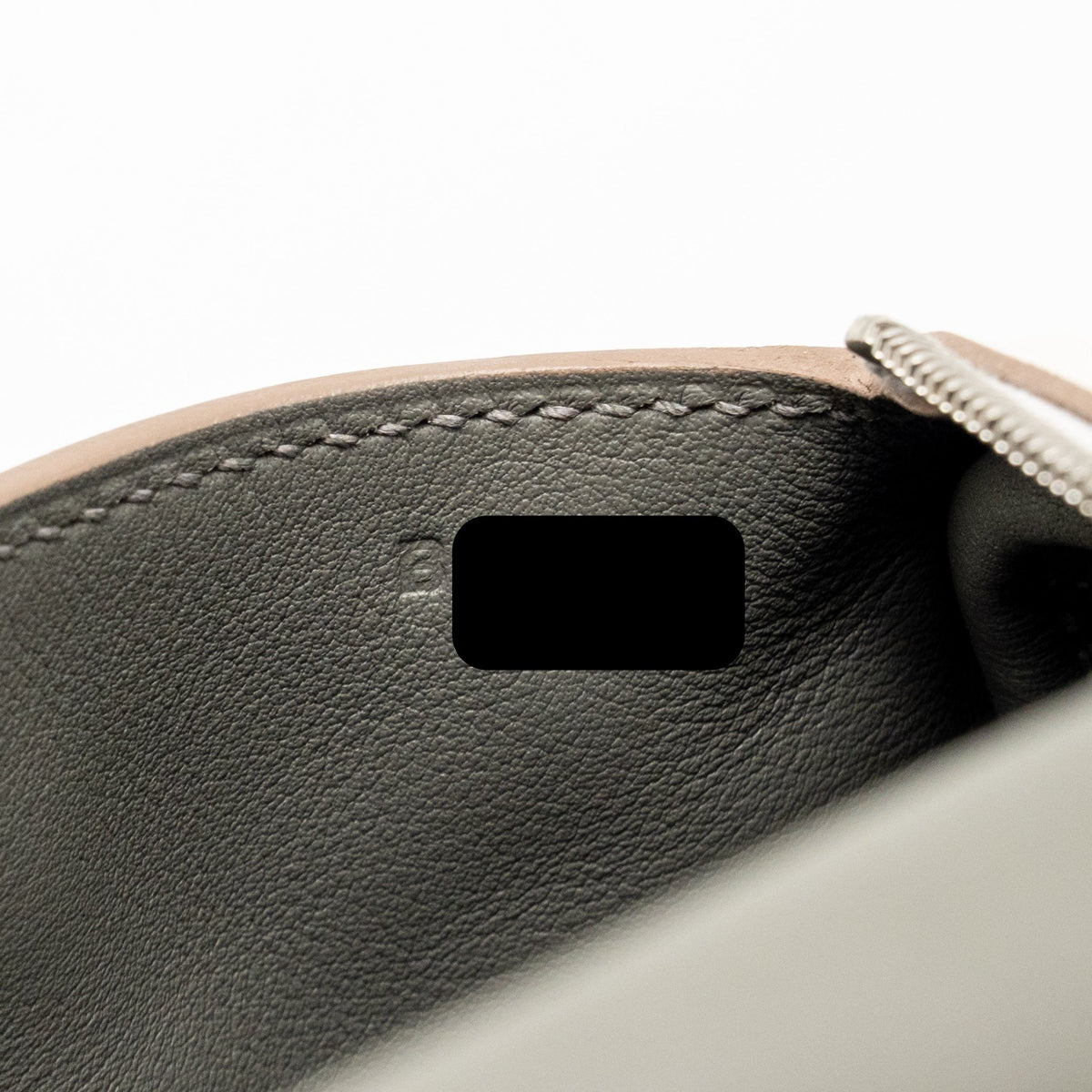 Hermes Mini Lindy Swift gris pale / gris Meyer SHW