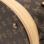 Louis Vuitton petit bucket bag monogram canvas GHW