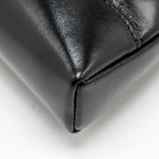 CHANEL MINI 31 CLUTCH WITH CHAIN SHINY LAMBSKIN BLACK LGHW (MICROCHIP)