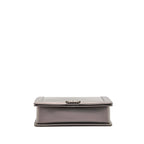 Chanel Reverso Boy Flap Patent Iridescent Grey SHW
