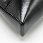 CHANEL MINI 31 CLUTCH WITH CHAIN SHINY LAMBSKIN BLACK LGHW (MICROCHIP)