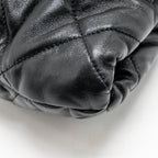 Chanel 25k Medium Bow Bag Lambskin Black GHW (microchip)