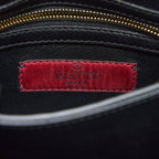 VALENTINO ROCKSTUD FLAP BAG LAMBSKIN BLACK GHW