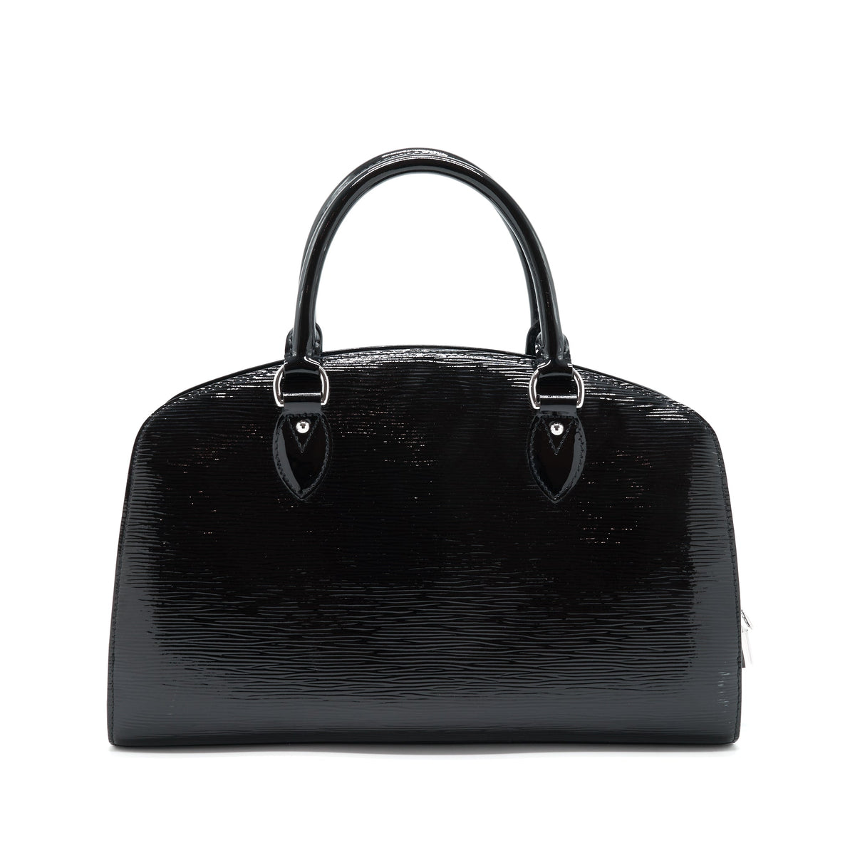 LOUIS VUITTON BOWLING BAG EPI PATENT BLACK