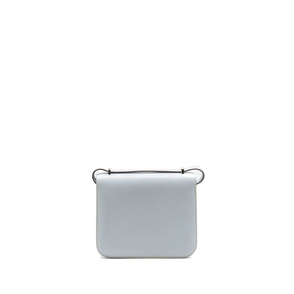 Hermes Mini Constance Epsom Blue Brume SHW