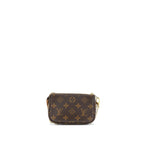LOUIS VUITTON MINI POCHETTE ACCESSORIES MONOGRAM CANVAS GHW