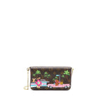 LOUIS VUITTON FELICIE POCHETTE VIVIENNE MASCOT ON HOLLYWOOD DRIVE MONOGRAM CANVAS GHW