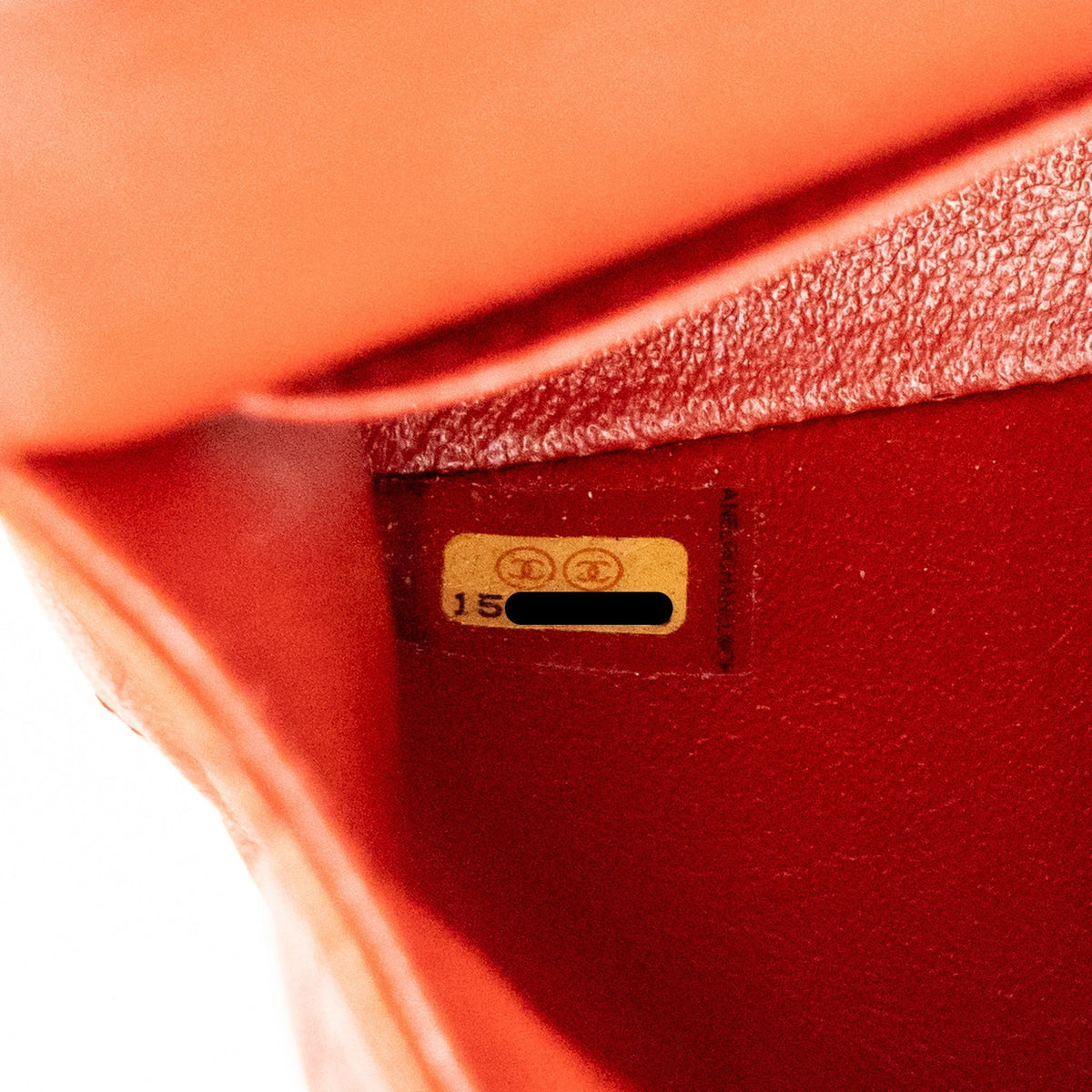 CHANEL MEDIUM CLASSIC DOUBLE FLAP BAG LAMBSKIN RED SHW