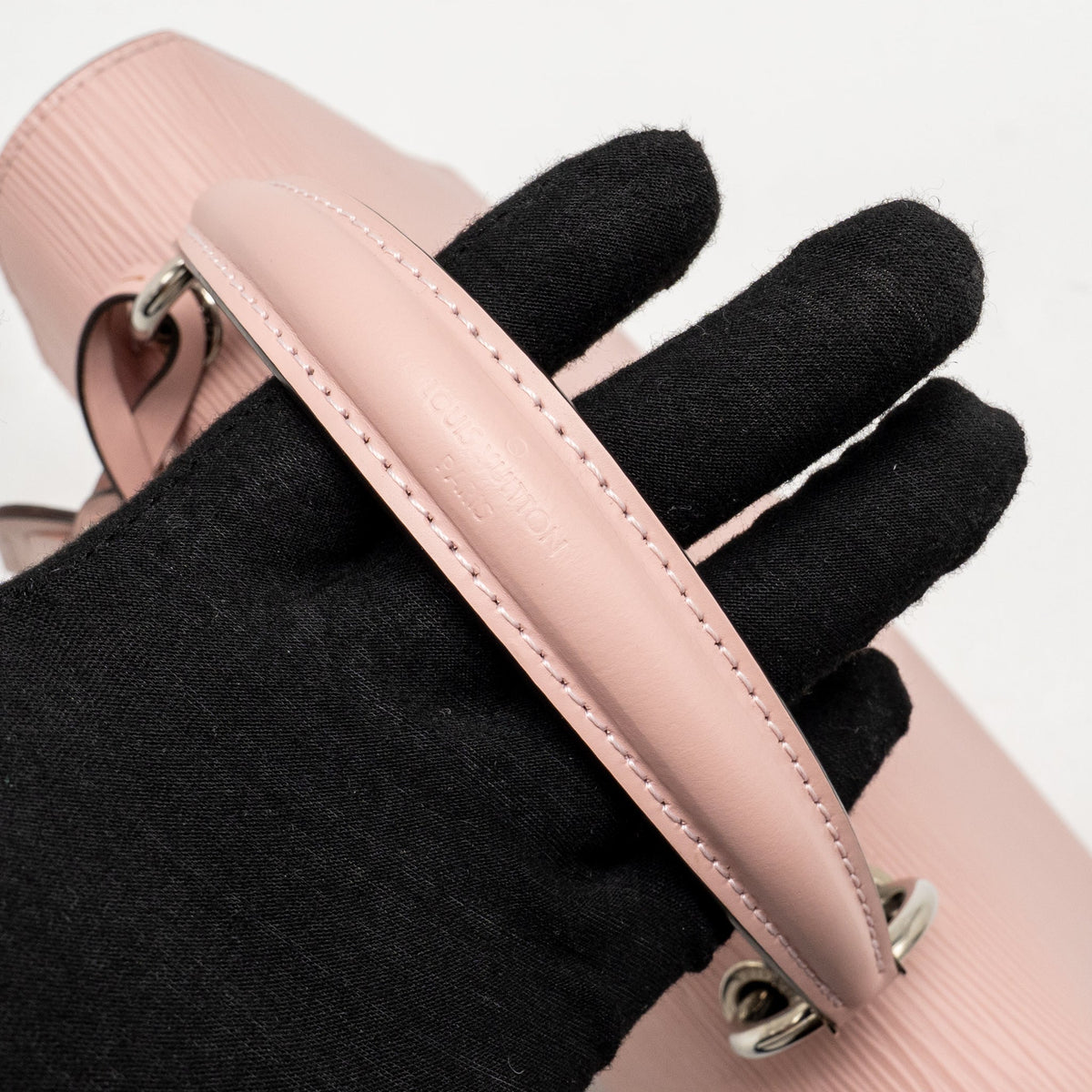 Louis Vuitton Grenelle PM bag EPI leather Rose Ballerine SHW