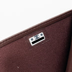 CHANEL CLASSIC COMPACT WALLET CAVIAR BLACK GHW (MICROCHIP)