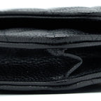 CHANEL CLASSIC WALLET ON CHAIN CAVIAR BLACK GHW (MICROCHIP)