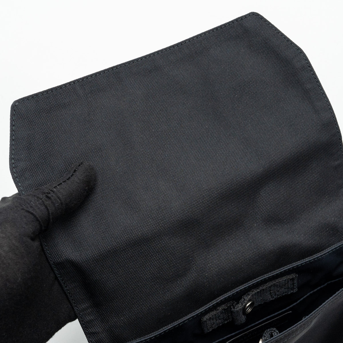 BALENCIAGA ARMY MESSENGER BAG BLACK RECYCLED NYLON BLACK/BLACK HARDWARE