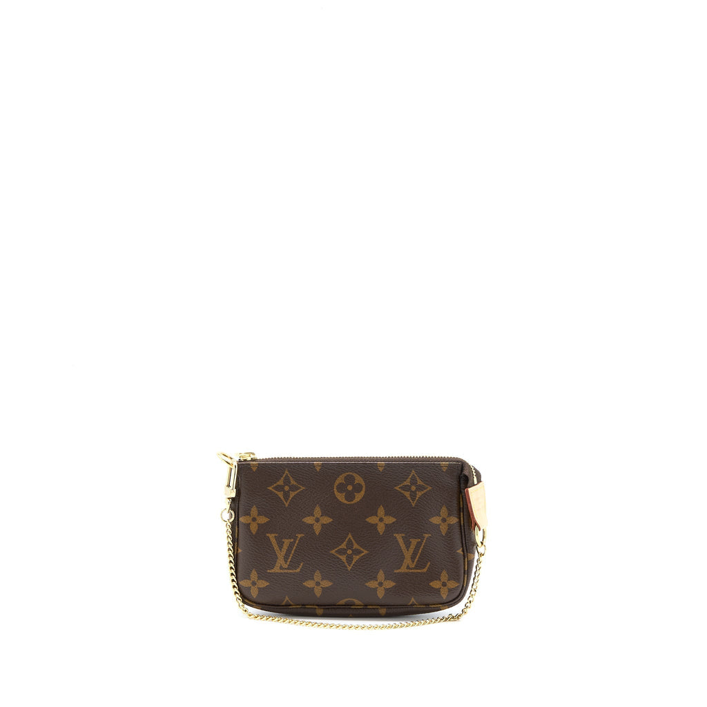 LOUIS VUITTON MINI POCHETTE MONOGRAM CANVAS GHW