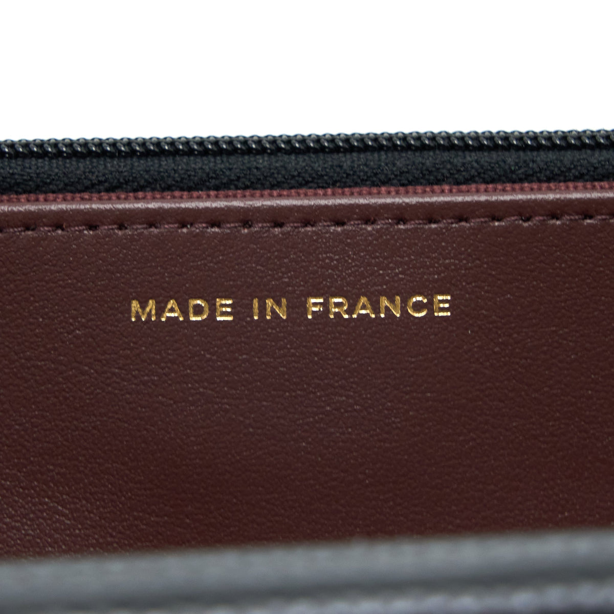 CHANEL CLASSIC WALLET ON CHAIN CAVIAR BLACK GHW (MICROCHIP)