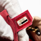 CHANEL MEDIUM GABRIELLE BACKPACK AGED CALFSKIN BEIGE/BLACK MULTICOLOUR HARDWARE