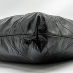CHANEL 23A MEDIUM 22 BAG CALFSKIN BLACK GHW (MICROCHIP)
