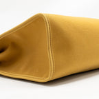 Hermes herbag 31 zip bag canvas/hunter leather sesame/naturel sable SHW