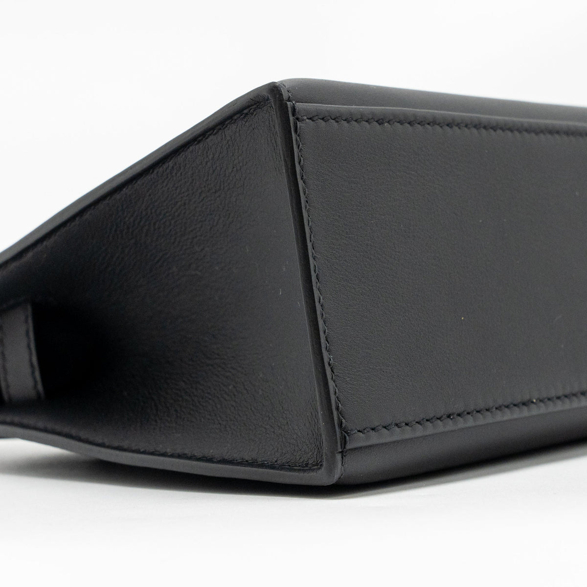 HERMES KELLY POCHETTE SWIFT BLACK SHW